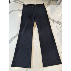 Betabrand Boot-Cut Classic Dress Pant Yoga Pants Gray Women’s Sz M